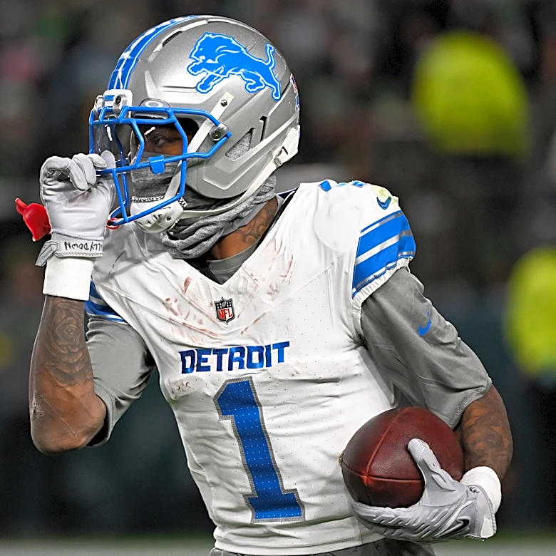 Jameson Williams targeted nine times in Week 1