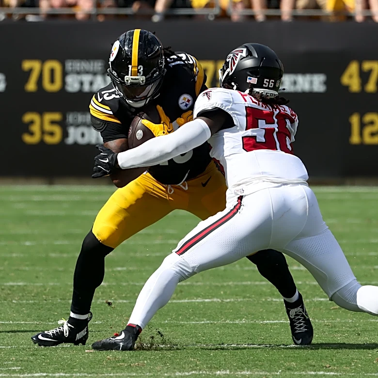 Rico Dowdle stymied by Atlanta in his Pittsburgh debut