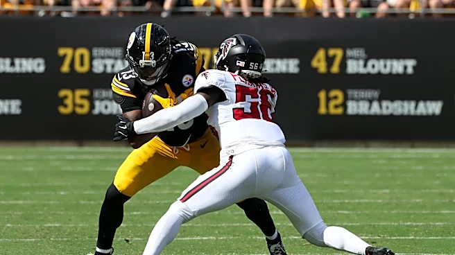 Rico Dowdle stymied by Atlanta in his Pittsburgh debut