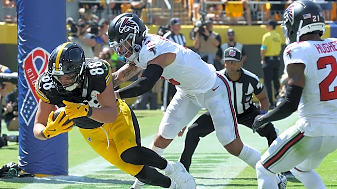Pat Freiermuth reaches pay dirt in Week 1 vs. Atlanta