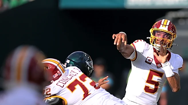 Jayden Daniels throws two touchdowns in opener
