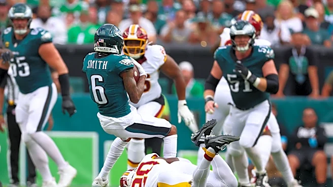 DeVonta Smith settles for three scoreless catches in Week 1 vs. WAS