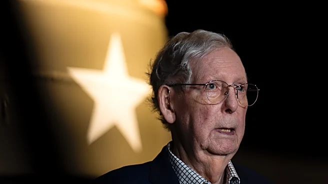 Mitch McConnell returns to Senate return after long absence