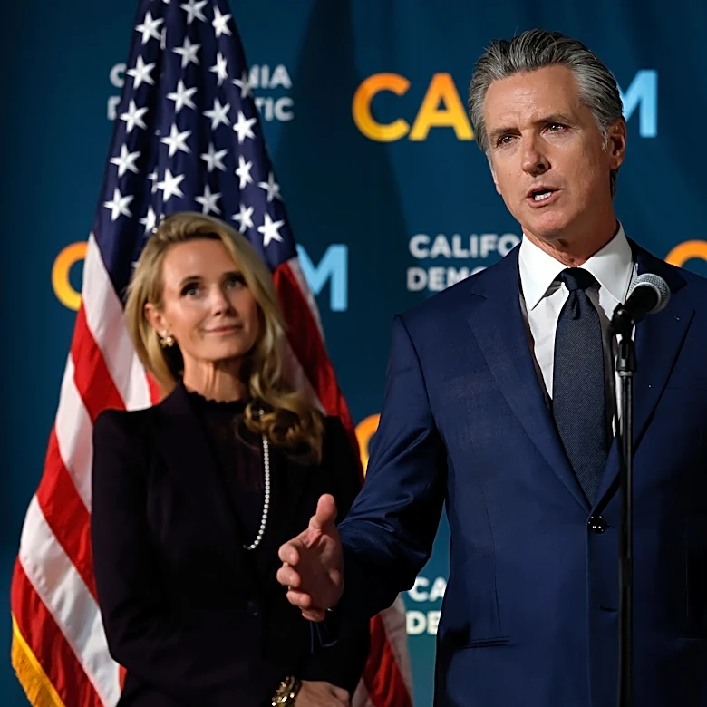 California Gov. Newsom pledges not to run for president of Harris runs