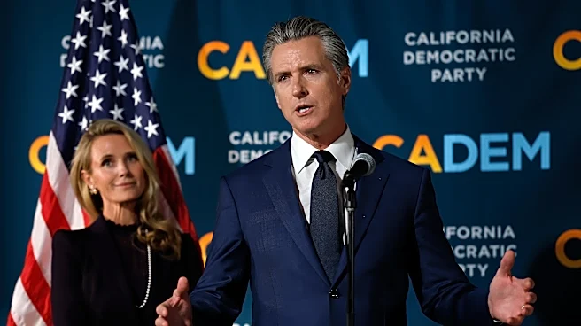 California Gov. Newsom pledges not to run for president of Harris runs