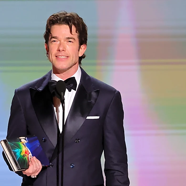 John Mulaney defends men's representation in racy Emmys speech