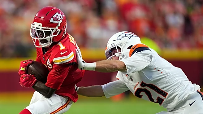 Three grabs for Xavier Worthy on MNF