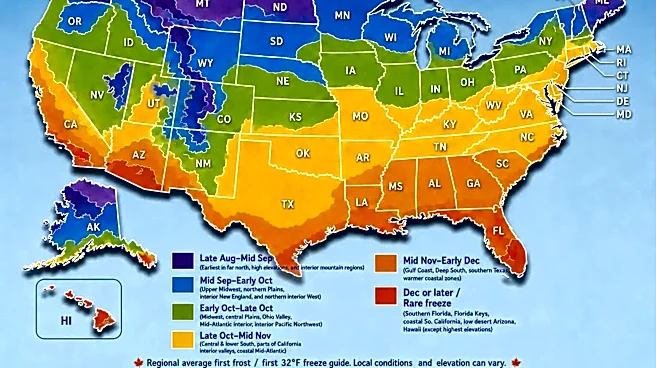 Fall is coming, and history reveals when Pittsburgh may see first frost