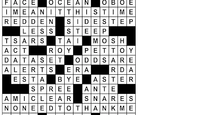 Puzzle solutions for Tuesday, Sep. 15, 2026