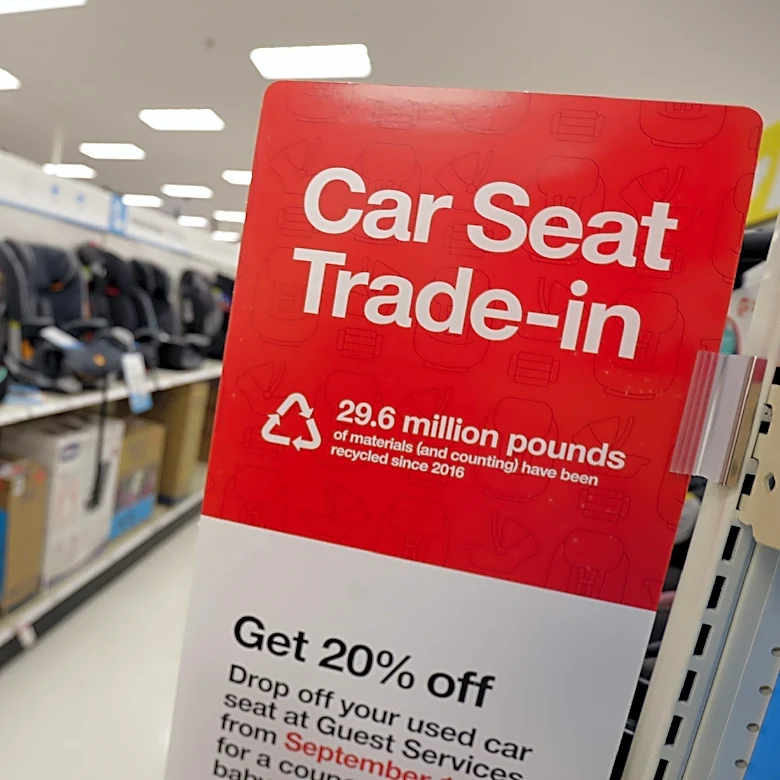 Target's next car seat trade-in event begins soon. Dates, how it works