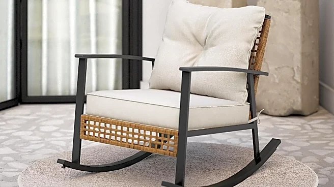 Snag this plush oversized outdoor rocking chair for 30% off at Amazon