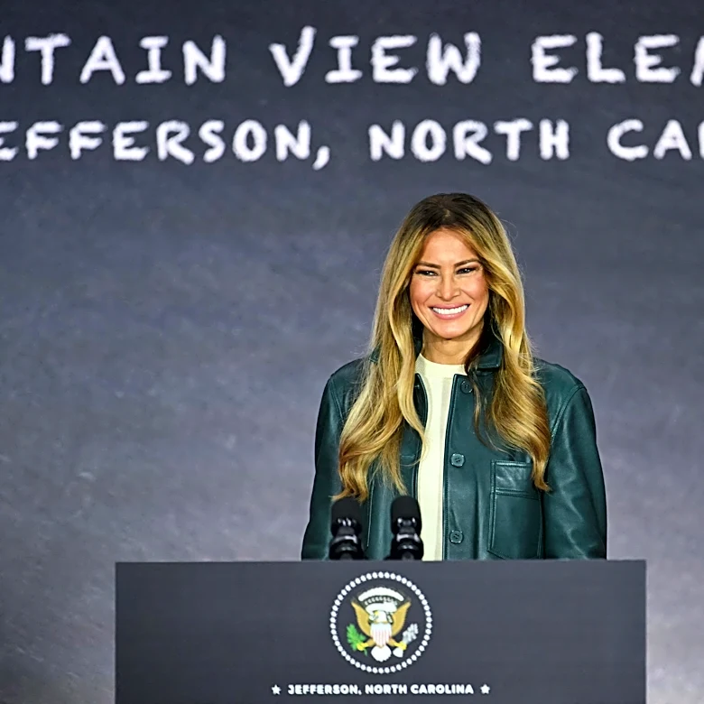 Melania Trump gifts AI tools to NC students amid growing industry concerns