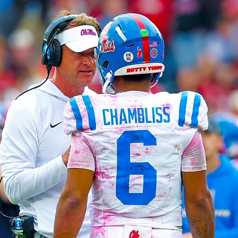 Lane Kiffin backed Trinidad Chambliss' extra year — until the QB stayed at Ole Miss