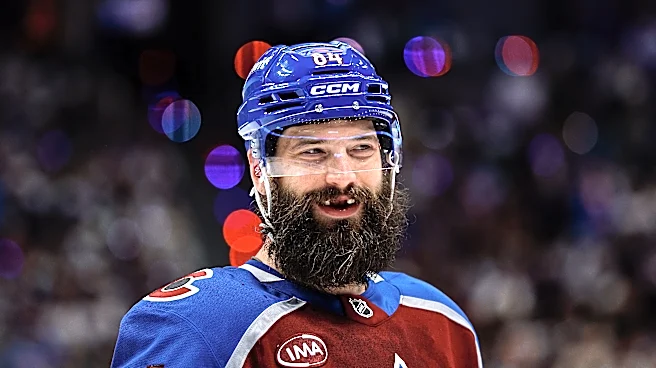 Brent Burns' famed beard has a different look this season