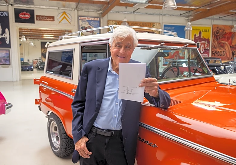 Newsom signs Jay Leno's law, and approves new lowrider license plate