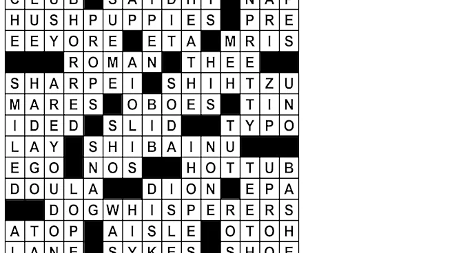 Puzzle solutions for Thursday, Sep. 17, 2026
