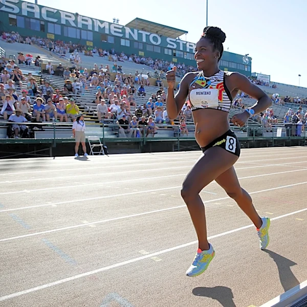 This Olympian lost her Nike deal after giving birth. Research shows she's not alone