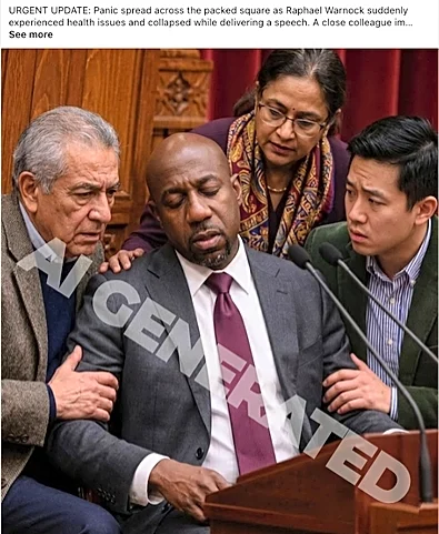 Georgia senator speaks out after AI photos of him circulate online