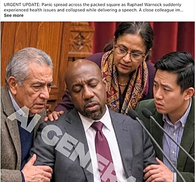 Georgia senator speaks out after AI photos of him circulate online