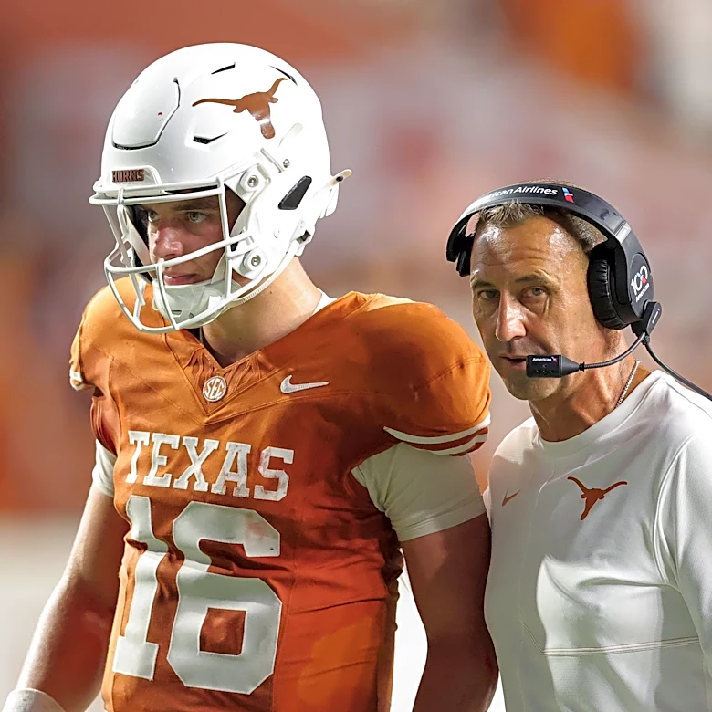 Steve Sarkisian addresses Holly Rowe, Arch Manning after Texas' tumultuous week