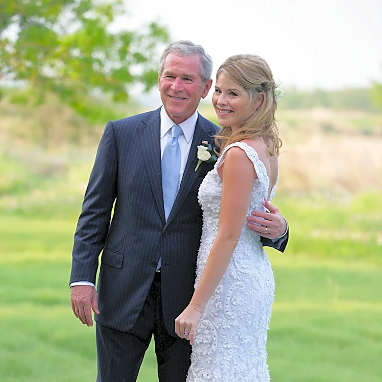 Jenna Bush Hager puts dad George W. Bush on the spot with live TV call on 'Today'