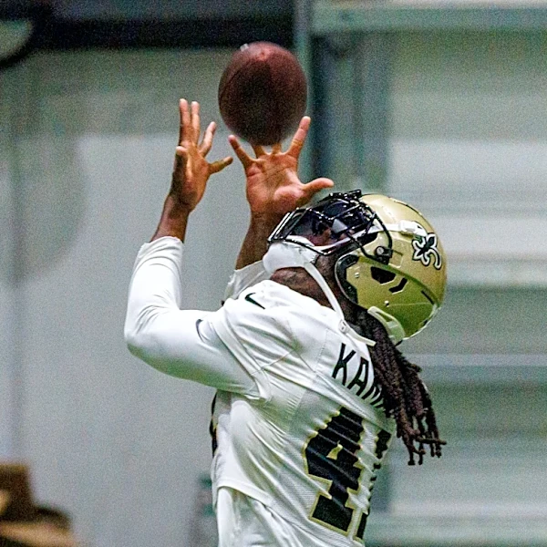 Alvin Kamara a full go at practice