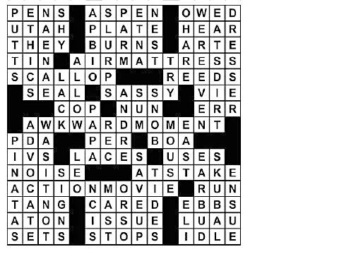 Puzzle solutions for Saturday, Sep. 19, 2026
