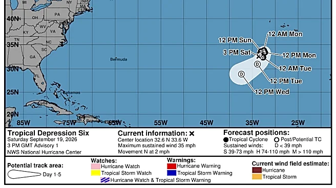Hurricane center eyes depression that could become Tropical Storm Fay