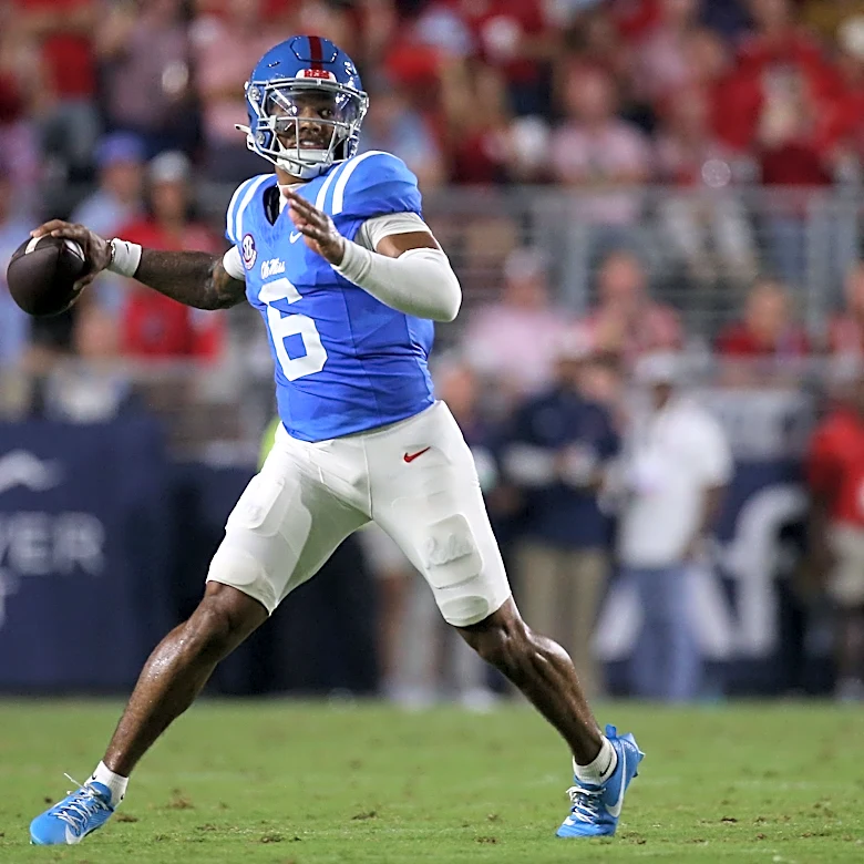 Trinidad Chambliss drops F-bomb on ABC after Ole Miss beats Lane Kiffin, LSU
