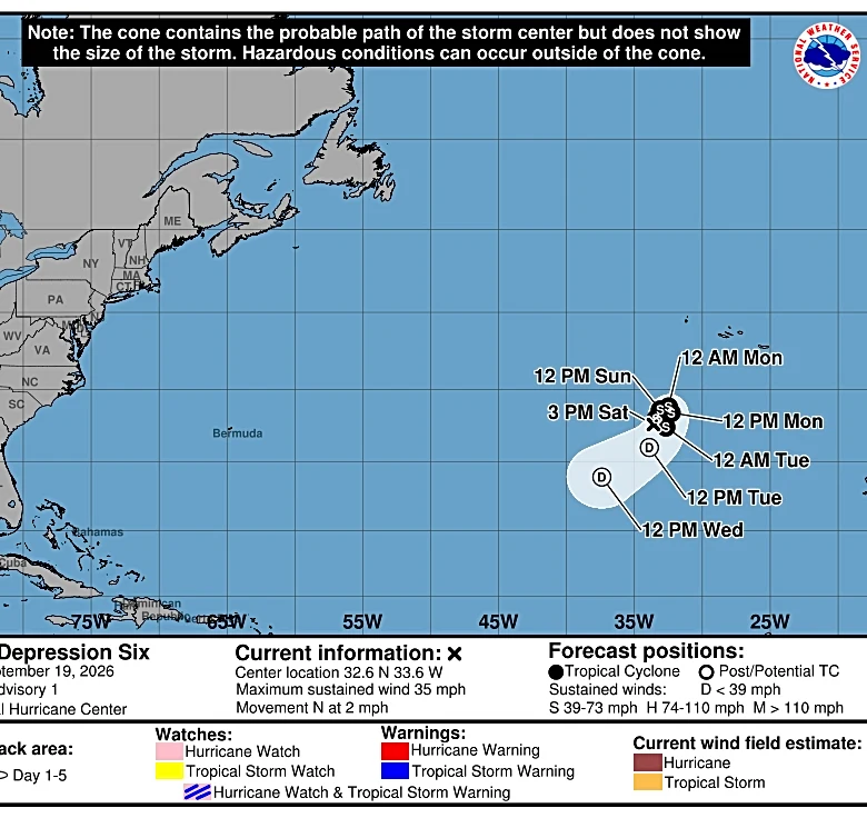 Tropical Storm Fay forms in Atlantic as Pacific's Odalys strengthens