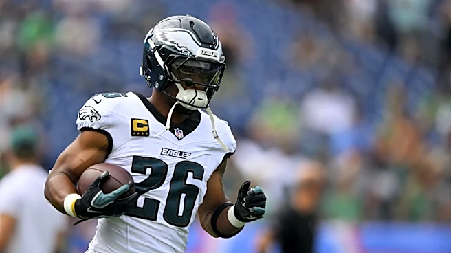 Saquon Barkley injury update as Eagles RB heads to locker room