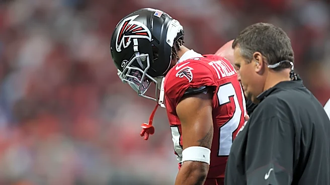 A.J. Terrell leaves Week 2 game early