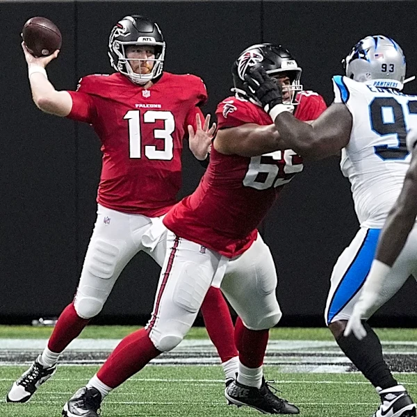 Panthers struggling defense finds elixir in Falcons' quarterback debacle