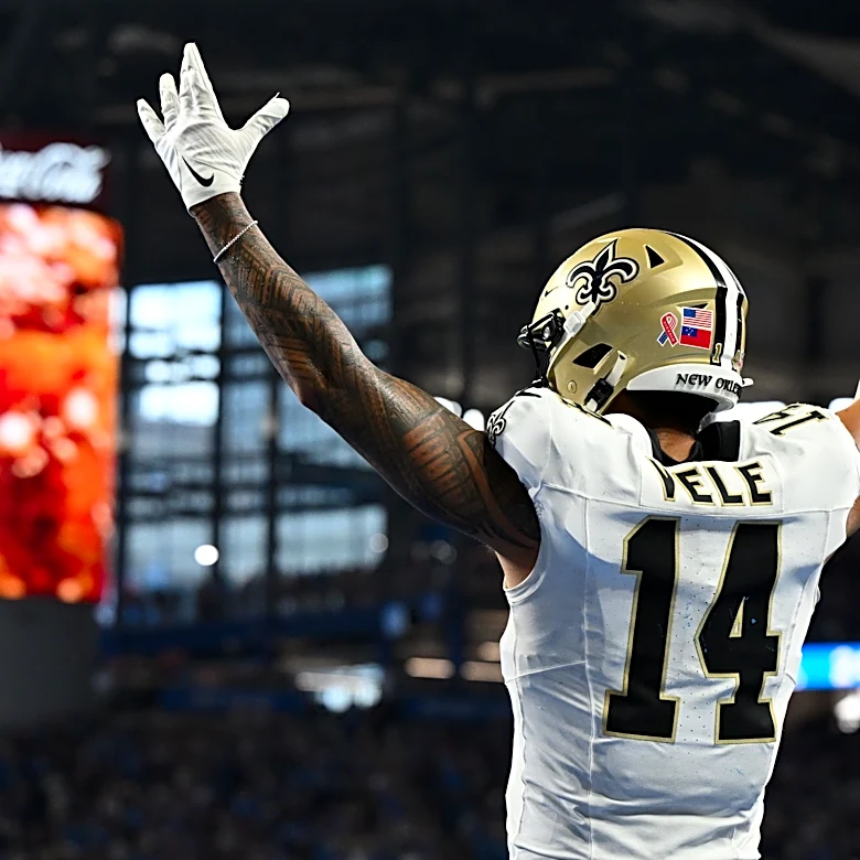 Five receptions for Devaughn Vele