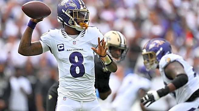 Lamar Jackson throws one TD, one INT in Week 2