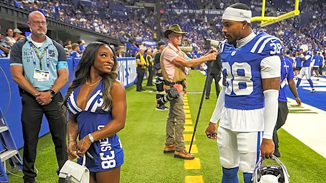 Is Simone Biles at the Colts game tonight? Latest updates for Week 2