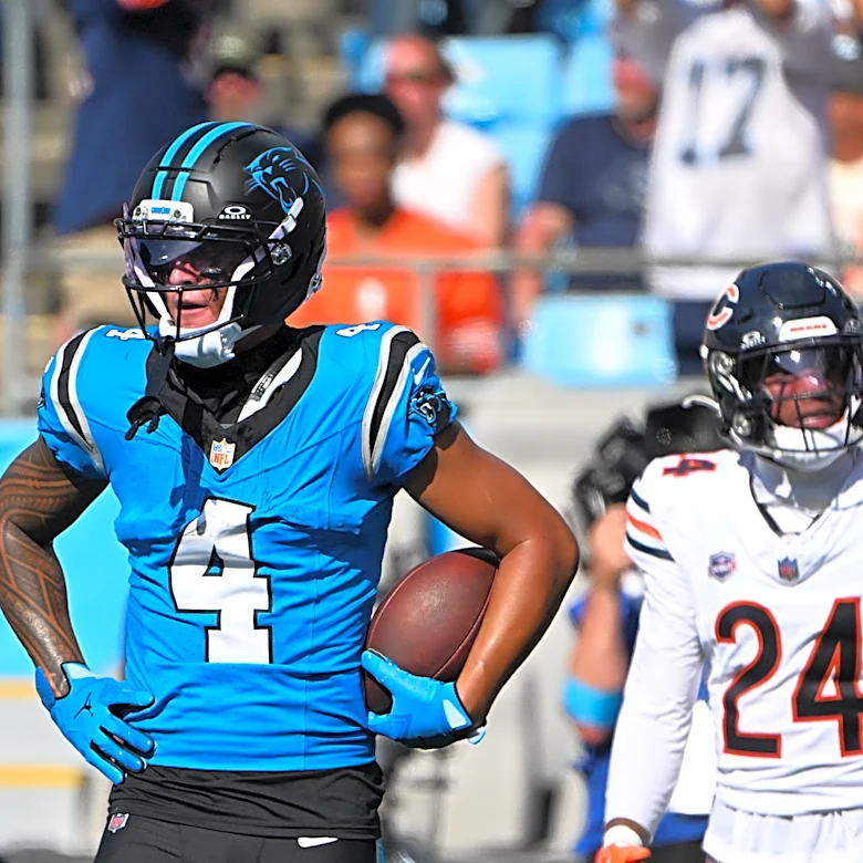 Tetairoa McMillan surpasses 100-yard mark in Week 2