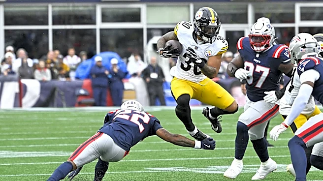 Jaylen Warren totals 77 yards in Week 2 against New England