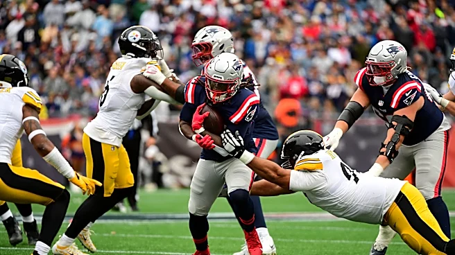 Rhamondre Stevenson runs for 43 yards in limited action vs. Steelers
