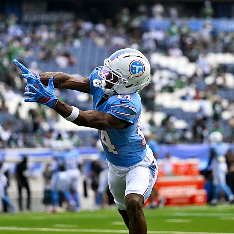 Carnell Tate not a big factor in Week 2