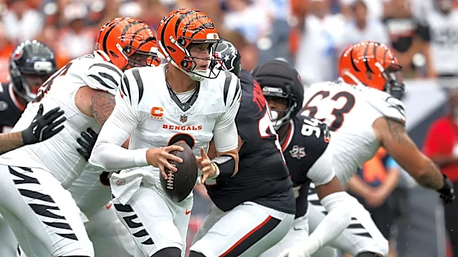 Joe Burrow throws for two touchdowns against Texans