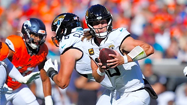 Trevor Lawrence bottled up by Broncos