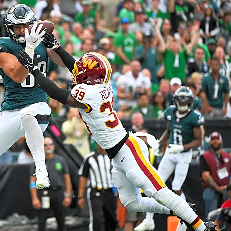 Dallas Goedert held to one catch