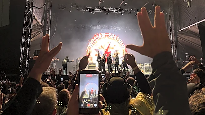 William Shatner covers 'Crazy Train' at mud-soaked Riot Fest