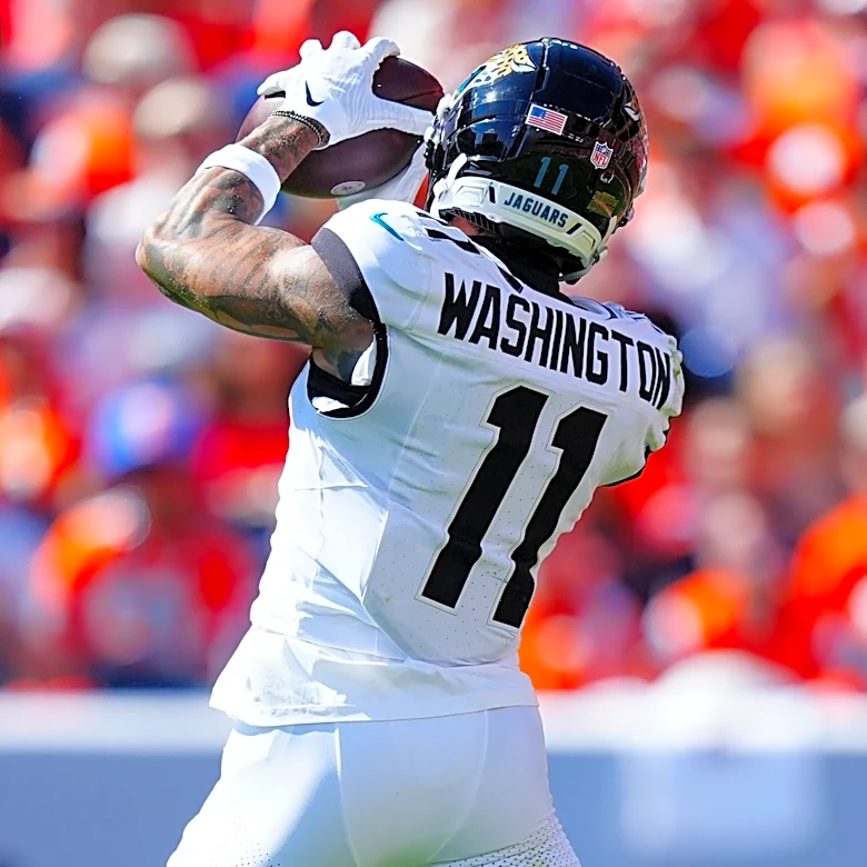 Parker Washington flirts with 100 yards