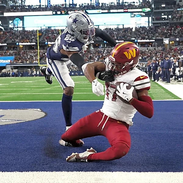 Terry McLaurin good for 50 receiving yards