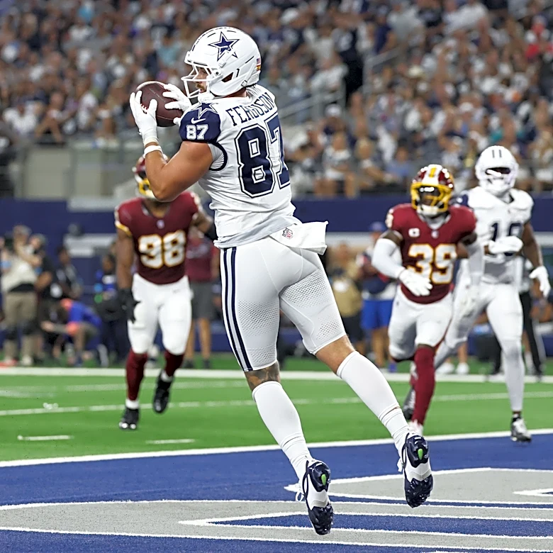 Jake Ferguson scores pair of touchdowns