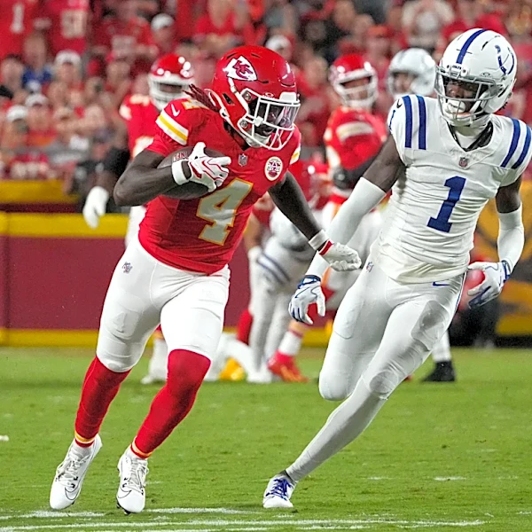 Eighty-three yards for Rashee Rice in prime time