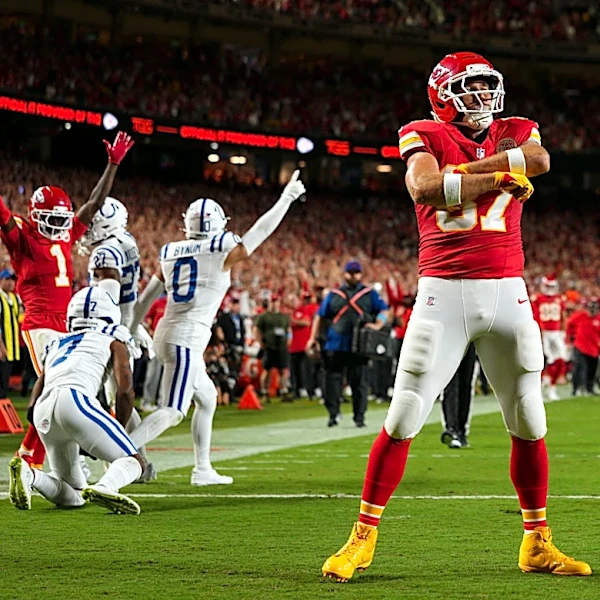 Vintage performance from Travis Kelce