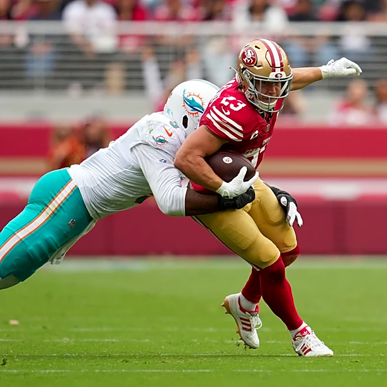 Christian McCaffrey scores twice